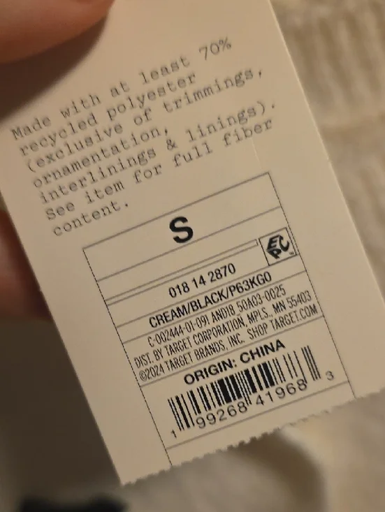 a new day Cream Cardigan with Black Bow Accents - Picture 3 of 4